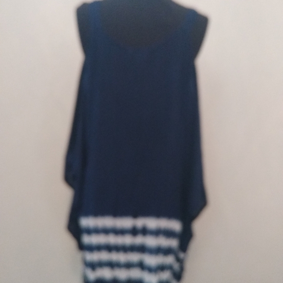 Beaches & Boho Hand Dyed 2 Way Beach Swim Cover-up, size Large - Picture 4 of 10